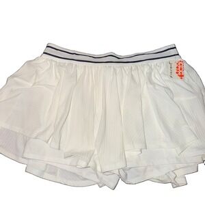 Free People Movement White Tennis Skirt Size Xl
